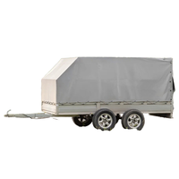 Bâche de camion personnalisable en PVC 1000D, très résistante, imperméable, résistante à l'eau, occultante, utilisable comme couverture de remorque