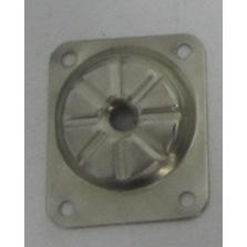 Base de Hierro para Mesa de Sofá, 45x55mm, Conector de Hardware Duradero, Estilo Moderno y Simple, Recubrimiento de Zinc Blanco - Product Image 4