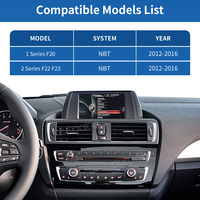 Layar Multimedia Mobil IPS 8.8 Inch Linux untuk BMW Seri 1/2 F20 NBT/EVO, Pemutar Video Mobil, Wireless CarPlay, Android Auto