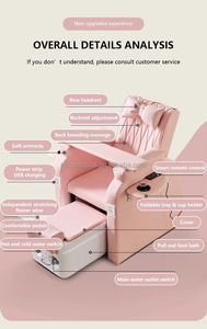 เก้าอี้นวดเท้าไฟฟ้าแบบโซฟาสำหรับแช่เท้า พร้อมสีที่ปรับแต่งได้ - Product Image 3