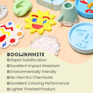 Kit de résine écologique Boowan Nicole Nicole Boowannite Aqua pour débutants, alternative au Jesmonite, pour la construction - Product Image 6