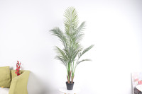 Palmier artificiel en plastique, palmier Areca tropical, toucher naturel, verdure pour la décoration intérieure, 120-200 cm