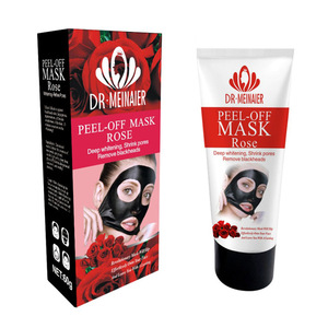 OEM ODM OBM carbón de bambú activado Aloe Vera Rosa leche pepino oro Peel off máscara mejor removedor de espinillas máscara de cabeza negra - Product Image 4