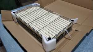 Scaffale Organizer Multifunzionale in Metallo a 4 Ripiani per Forno a Microonde <span class=keywords><strong>da</strong></span> <span class=keywords><strong>Cucina</strong></span> Domestica - Product Image 6