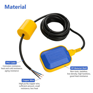 Cáp <span class=keywords><strong>Float</strong></span> chuyển mực nước điều khiển, cho Máy bơm bể, bể chứa nước hoặc hệ thống nước thải trên tự động thí điểm - Product Image 4