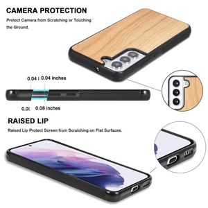 Funda de Madera de Bambú y Nogal Cerezo Natural de Alta Calidad para Samsung Galaxy S22 S23 S24 S25 S26 Ultra - Product Image 6