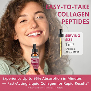 คอลลาเจนเปปไทด์หลายชนิดชนิดน้ำ ได้รับการรับรองมาตรฐาน GMP กลูโคซามีน คอนดรอยติน บำรุงข้อต่อ ปกป้องผิว อาหารเสริม - Product Image 5