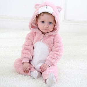 Tonwhar Warme Koe Vlekkerige Hond Jumpsuit Lange Mouw Dier Kostuum Voor Kinderen Baby Rompertjes - Product Image 6