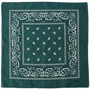 <span class=keywords><strong>Bandana</strong></span> in Stile Punk Hip-hop 55 * 55cm, Foulard per Ciclismo e Sport all'Aperto, Sciarpa Quadrata con Motivo a Fiori di Anacardio in Cotone - Product Image 4