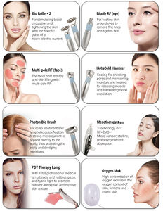 ऊर्ध्वाधर स्पा <span class=keywords><strong>14</strong></span> में <span class=keywords><strong>1</strong></span> चेहरे की गहरी सफाई हाइड्रो स्किन केयर हाइड्रा ऑक्सीजन फेशियल मशीन पेशेवर - Product Image 4