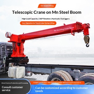 3 Vehicle-Mounted Truck <b>Crane</b> Upper <b>Crane</b> Truck <b>Crane</b> Construction Engineering <b>Crane</b> 3-20 Optional - Product Image 1