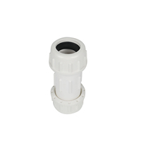 1/2 "-6" Plastique PVC 1/2 "-4" Raccord rapide en plastique blanc Pvc Raccord rapide flexible pour tuyau