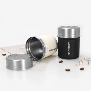 Shaker à mailles fines en acier inoxydable classique, écologique, avec logo personnalisé, pour café, thé, expresso, poivre, sel, sucre, épices - Product Image 5