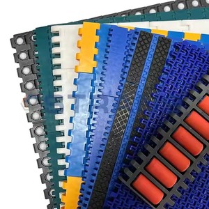 모듈 벨트 식품 등급 플라스틱 모듈 컨베이어 벨트 하이 퀄리티 소재 플랫 탑 디자인 - Product Image 3