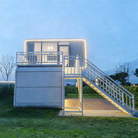 Maisons modulaires en forme de capsule spatiale, confortables et respirantes, maisons préfabriquées avec une apparence robuste, intérieur isolé thermiquement