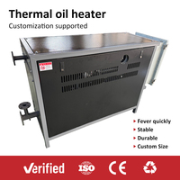 Chaudière à huile thermique haute température 350°C robuste en acier inoxydable pour processus de distillation