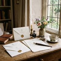 Juego de Invitaciones de Boda de Lujo con Diseño Personalizado, Elegantes Tarjetas de Papel con Lámina Dorada para Fiestas de Boda, Tarjeta de Felicitación