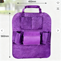 Organisateur de siège arrière de voiture au design unique, taille personnalisée, sac de rangement pour siège arrière de voiture, multi-poches, accessoires intérieurs de véhicule