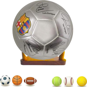 Support mural rustique marron durable pour ballons <span class=keywords><strong>de</strong></span> sport (<span class=keywords><strong>basket</strong></span>, football, volley, rugby) – Idéal pour la <span class=keywords><strong>cuisine</strong></span> - Product Image 6