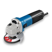 Meuleuse d'angle électrique à vitesse réglable de qualité industrielle avec moteur à balais, 220V, garantie 1 an