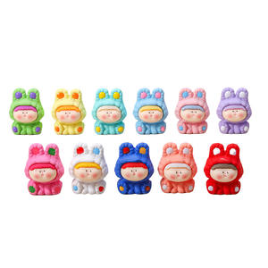 C & J Yanye 발광 블라인드 백 서프라이즈 신비한 상자 릴리스 DIY 보석 열쇠 고리 장식품 귀여운 크림 접착제 수지 액세서리 - Product Image 3