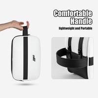 PLAYEAGLE Sac de golf de luxe pour hommes femmes en cuir PU Sac à main de golf étanche à fermeture éclair Accessoires Sac de golf OEM ODM