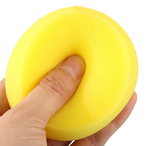 Spugna Circolare Gialla per Pittura, Spugna Sintetica per Artisti, Spugna per Acquerello, Pittura, Artigianato, Ceramica, Uso Domestico - Product Image 2