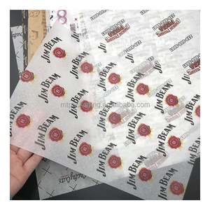 Papel Encerado Antigrasa Personalizado, Hojas Blancas de 12x12 para Envolver Sándwiches, Hamburguesas, Pan, Galletas, Leche y Gelatina - Product Image 5