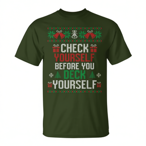 Verifica tu estado antes de emborracharte - Camiseta Fea de Navidad - Product Image 2