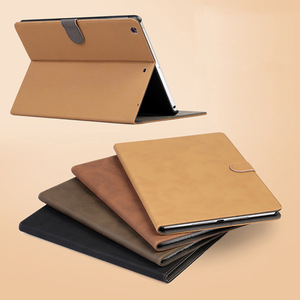 เคสหนังแบบพับได้ รุ่นวินเทจ ดีไซน์บางเฉียบ พร้อมขาตั้งปรับได้ สำหรับ <span class=keywords><strong>iPad</strong></span> รุ่นที่ 11/<span class=keywords><strong>10</strong></span> (11 นิ้ว/<span class=keywords><strong>10</strong></span>.9 นิ้ว) <span class=keywords><strong>10</strong></span>.2 นิ้ว, รุ่นที่ 9/8/7 - Product Image 1