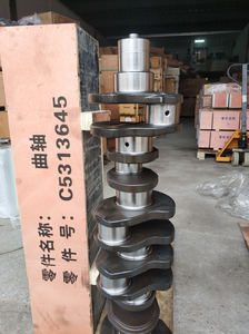 Vilebrequin 6735-01-1310 pour moteur Komatsu 6D102. Produit chinois de haute qualité. Pièces d'excavatrice - Product Image 4