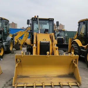 Used Backhoe Loader CAT 416F Soil Digger Earth Shovel Truck Caterpillar Foundation Construction Machinery Low Price South Africa