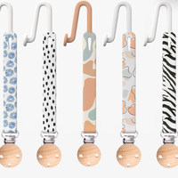 Nouvelle Collection 2024 : Attache-tétine de Luxe Monobloc Souple en Silicone Alimentaire pour Garçons et Filles