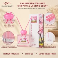 Diffuseur de parfum LOVALI HOME à la fleur de cerisier 100ml, parfum d'ambiance luxueux pour la maison, diffuseur d'arômes floraux, parfum fruité, vente en gros