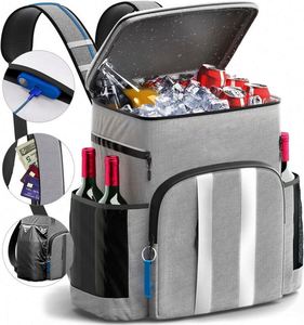 Free Sample <b>Backpack</b> Cooler Leak Proof Insulated Cooler <b>Backpack</b> 54 Can Beach Cooler Lightweight Soft for Picnic Camping <b>Lunch</b> - Product Image 1