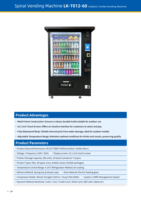 Máquina Expendedora de Bebidas Económica con Pago en Efectivo y Tarjeta, Compresor, Pantalla Táctil, Wi-Fi, Venta al Por Mayor para Uso Comercial en Exteriores