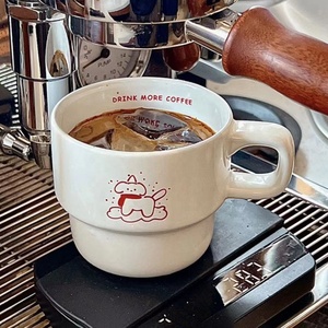 Vendita diretta della fabbrica personalizzato simpatico cartone animato personalizzato <span class=keywords><strong>cane</strong></span> caffè in ceramica <span class=keywords><strong>tazza</strong></span> <span class=keywords><strong>tazza</strong></span> di tè per il regalo di caffè - Product Image 1