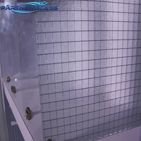 Vidrio de Seguridad con Patrón de Alambre Nashiji Transparente para Uso Industrial, Resistente al Fuego, para Ventanas y Puertas de Dormitorios, Hoteles, Casas y Pasillos