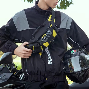 Sac de taille/bandoulière multifonctionnel portable en nylon imperméable pour homme, idéal pour le cyclisme, la randonnée et les usages tactiques en extérieur - Product Image 2