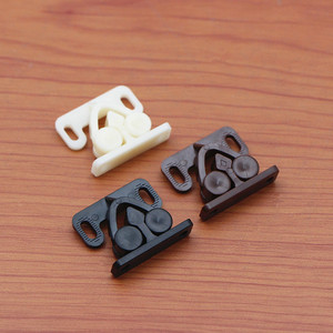 Plastic Door Catches <b>Screw</b> Installation Minimalist Design Easy Installation Furniture Door Accessories - Product Image 1