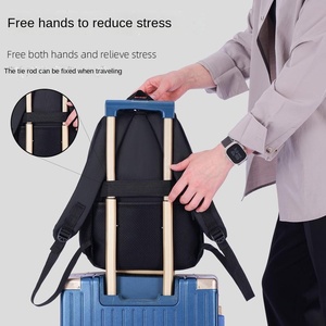 New Decompression <b>Backpack</b> Junior Senior high <b>school</b> Fashion Wear-resistant Student Schoolbag Large Capacity Sleeve - Product Image 2