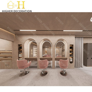 Table et chaises <span class=keywords><strong>de</strong></span> salon <span class=keywords><strong>de</strong></span> manucure moderne Équipement <span class=keywords><strong>de</strong></span> salon <span class=keywords><strong>de</strong></span> beauté Bureau <span class=keywords><strong>de</strong></span> coiffeur avec miroir - Product Image 2