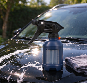 Black Plastic Trigger Sprayer Head Adjustable Nozzle Replacement For Home Cleaning Garden Watering <b>Car</b> <b>Washing</b> - Product Image 4