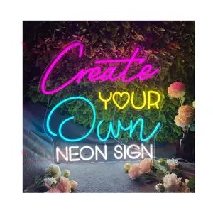 Winbo Led Custom Neon Sign With My Name Letter Wholesale Party Wall Decor Custom Neon Light For Personalise Neon Sign