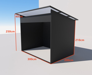 Cabina portátil para exteriores, cabina de exposición plegable, Mostrador de publicidad, mostrador de promoción - Product Image 5