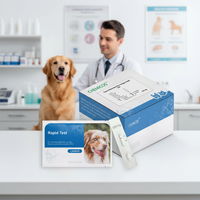 Kit de test rapide d'anticorps Leishmania Canis Safvet personnalisé pour chiens – Test sanguin rapide de classe II pour usage commercial et domestique