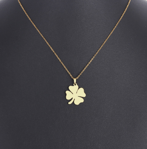 <span class=keywords><strong>Collana</strong></span> <span class=keywords><strong>Quadrifoglio</strong></span> in Acciaio Inossidabile per Donne, Colore Oro e <span class=keywords><strong>Argento</strong></span>, Vendita all'Ingrosso - Product Image 5