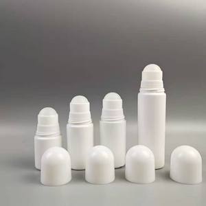 Wholesale Personal Care Cosmetic Container 30Ml 50Ml 60ml <b>100ML</b> Size Empty Plastic Liquid Deodorant Roller Ball Roll on <b>Bottles</b> - Product Image 1
