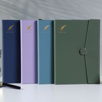 Vente en gros d'agendas, cadeaux d'affaires promotionnels, journal A5 personnalisé, carnet d'agenda en cuir PU à couverture rigide