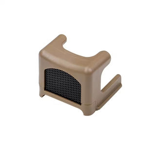 Offre Spéciale : Protection d'objectif pour équipement de plein air, Cache-objectif bicolore, Accessoire de protection en maille, Pivotants de sécurité en nylon et métal - Product Image 3